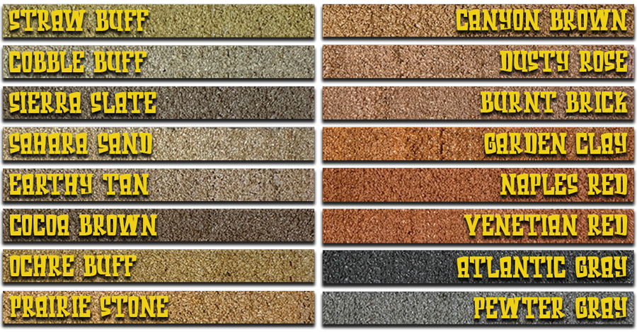 CurbColor™ Swatches